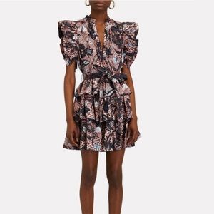 Ulla Johnson Honoria Batik Poplin Dress